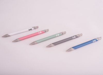pastel ballpoint pen