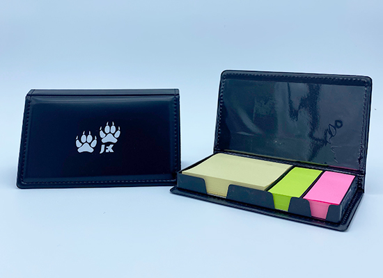 Faux Leather Case with Post-its1